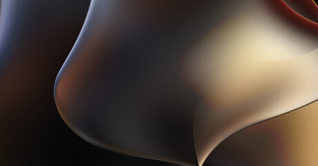 Naklejka premium Abstract background. Fluid color gradient waves, with dynamic motion. Neon colorful abstract design of light waves. Illustration For Wallpaper, Banner, Background, Card, Book Illustration, website.