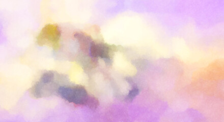 Watercolor painted background. Abstract Illustration wallpaper. Brush stroked painting. 2D Illustration.