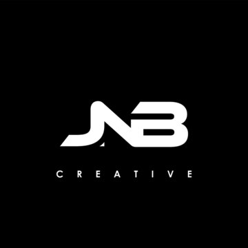 JNB Letter Initial Logo Design Template Vector Illustration