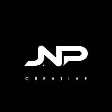 JNP Letter Initial Logo Design Template Vector Illustration