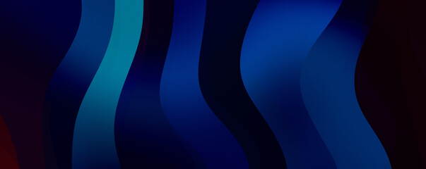 Abstract background. Colorful wavy design wallpaper. Creative graphic 2d illustration. Trendy fluid cover with dynamic shapes flow.