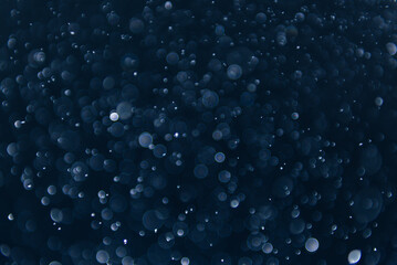 abstract blue bokeh background