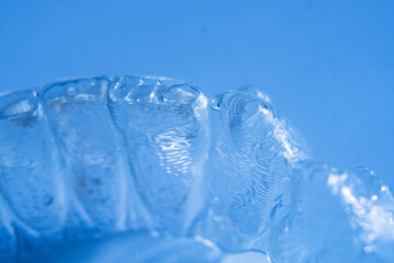 Invisible bracket aligners