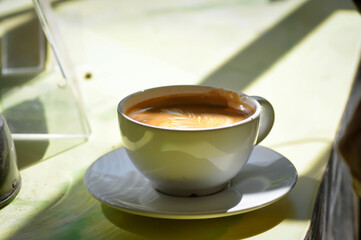 coffee , hot cofffee or latte coffee