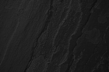 Dark grey black slate background or texture. Black granite slabs background