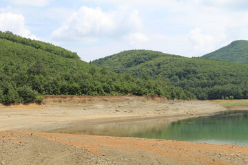 lake in the mountains