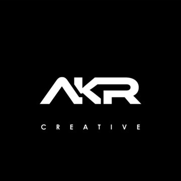 AKR Letter Initial Logo Design Template Vector Illustration