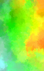Modern art. Brushed Painted Abstract Background. Brush stroked painting. Strokes of paint. 2D Illustration.