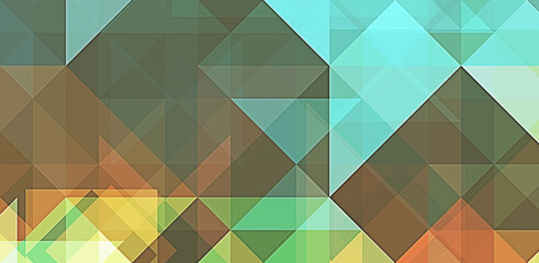 Overlapping design with triangles background. Abstract geometric wallpaper. Geometrical colorful triangular shapes.