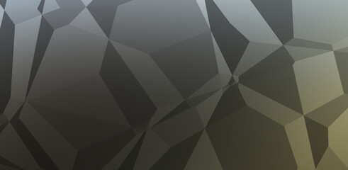Obraz premium Polygonal background. Colorful wallpaper with geometric design. Digital 3d illustration.