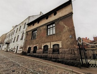 old houses in the old town
