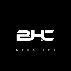 BHC Letter Initial Logo Design Template Vector Illustration
