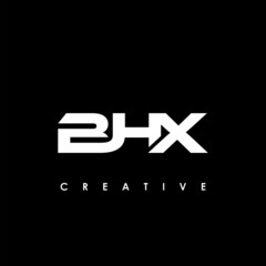 Fototapeta premium BHX Letter Initial Logo Design Template Vector Illustration