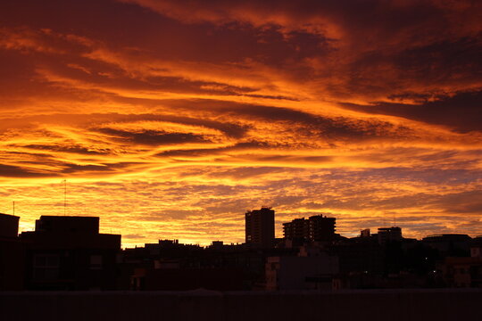 atardecer naranja 2