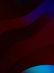 Abstract background. Colorful wavy design wallpaper. Creative graphic 2d illustration. Trendy fluid cover with dynamic shapes flow.