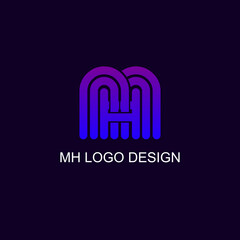 logo for company MH/HM Letter