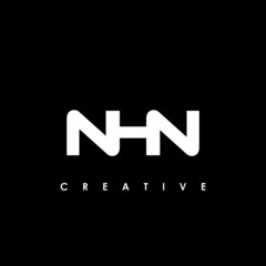 NHN Letter Initial Logo Design Template Vector Illustration