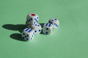 Juego de azar. Dados