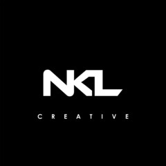 NKL Letter Initial Logo Design Template Vector Illustration