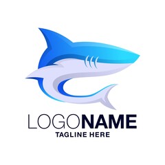 shark logo design