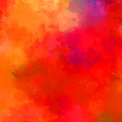 Strokes of paint. 2D Illustration. Brushed Painted Abstract Background. Brush stroked painting. Modern art.