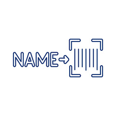 Anonymous recruiting RGB color icon. Individual identification. Communication with stranger. Ask for name. Hiring for position. Check personal information. Isolated vector illustration