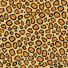 Leopard seamless texture, imitation. leopard skin repeat pattern.