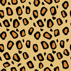 Leopard seamless texture, imitation. leopard skin repeat pattern.