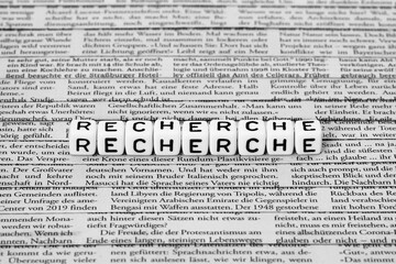 Obraz premium Recherche