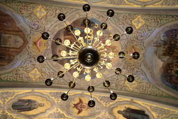 Ceiling of Annunciation Cathedral in Kazan Kremlin