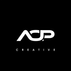 AOP Letter Initial Logo Design Template Vector Illustration
