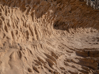 sandstone texture in the sun