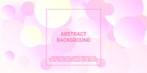 Background picture with balls for banner design.