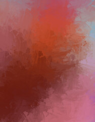 Brushed Painted Abstract Background. Brush stroked painting. Strokes of paint. 2D Illustration.