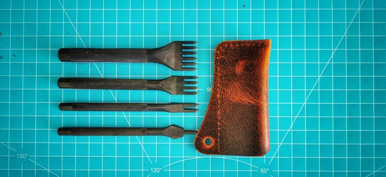 Handmade Leather Lighter Case - Leathercraft