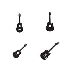 Guitar logo icon