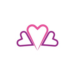 Heart Logo Template vector