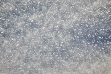 Snow texture background, natural white snow powder in winter