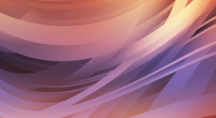 Obraz premium Fluid abstract background with colorful gradient. 2D illustration of modern movement.