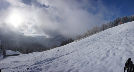 Schneeschuhspaziergang am Wendelstein