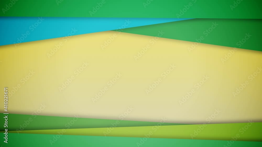 Poster colorful template can be used for infographics with your text. seamless loop animation.