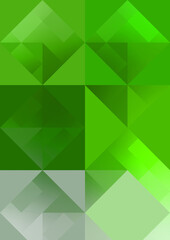 Fototapeta premium Geometric background of minimalist design. Abstract creative concept illustration.