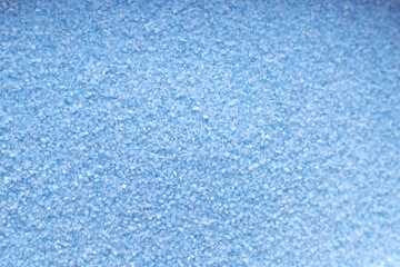 Fototapeta na wymiar Blue sand texture close up.