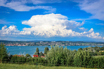 Huge Cloud over Lake Constance