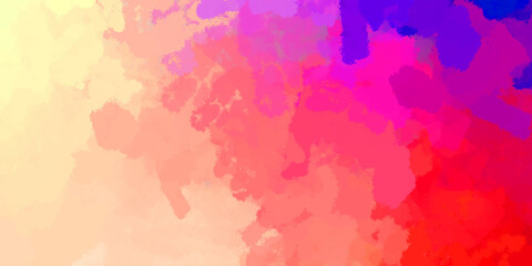 Creative abstract painting. Background with artistic brush strokes. Colorful and vibrant illustration. Painted art.