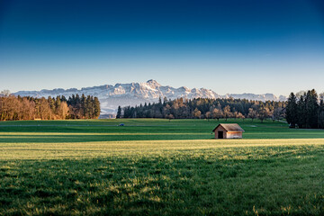 landscape in the mountains