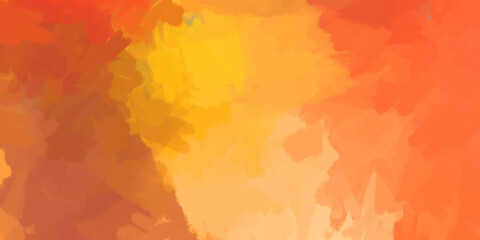 Abstract background of colorful brush strokes. Brushed vibrant wallpaper. Painted artistic creation. Unique and creative illustration.