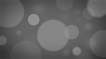 Grey Abstract Bokeh Background