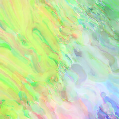 Contemporary art. Colorful texture of hand made artwork. Modern painting. Watercolor strokes on surface. Artistic background image. Abstract painting on canvas. Brushstrokes.