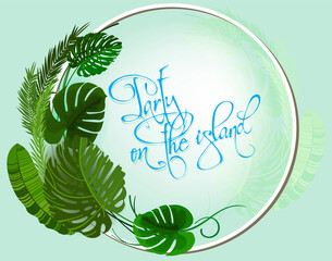 Invitation, poster, cover template